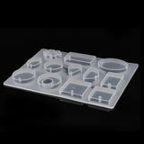 130Pcs,Resin,Casting,Molds,Silicone,Making,Jewelry,Pendant,Mould,Craft