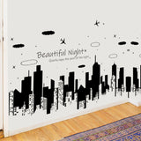 Loskii,FX82040,Starry,Night,Beautiful,Night,Sticker,Modern,Creative,Decoration,Wallpaper,Stickers