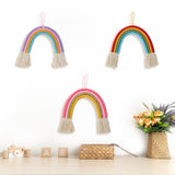 Nordic,Style,Curtain,Tassel,Rainbow,Hanging,Ornament,Cotton,Tapestry,Decorations