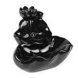 Lotus,Backflow,Incense,Burner,Holder,Ceramic,Glaze,Fragrant,Censer,Furnace,Decor