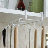 Honana,Hooks,Stainless,Steel,Storage,Cupboard,Hanging,Shelf,Bathroom,Organizer