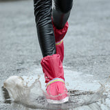 Colors,Waterproof,Women,Boots,Cover,Rainbow,Boots