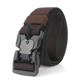 125cm,3.8cm,Magnetic,Buckle,Punch,Tactical,Nylon,Casual,Belts