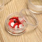 12Pcs,Clear,Round,Plastic,Sample,Empty,Storage,Containers,Screw