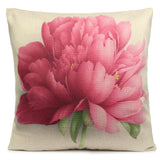 Flowers,Cotton,Linen,Throw,Pillow,Cushion,Cover,Decor