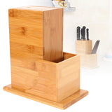 Universal,Bamboo,Cutter,Utensil,Holder,Block,Storage,Kitchen,Organizer,Tools