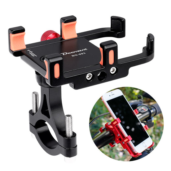 BIKIGHT,Rotation,Adjustable,Alloy,Mount,Bicycle,Handlebar,Phone,Phone,Holder,Scooter,Bracket