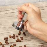 Stainless,Steel,Espresso,Coffee,Tamper,Barista,Press,Stamper,Manual,Grinder