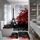 Bathroom,Printed,Polyester,Fabric,Colorful,Peacock,Shower,Curtain,Waterproof,Curtains,Hooks