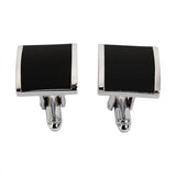 Cufflinks,Metal,Series,Stylish,Enamel,Square,Shape,Decoraction,Shirts