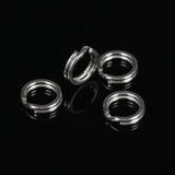 200Pcs,Fishing,Solid,Rings,Jigging,Double,Circle,Connector