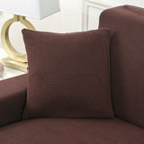 Brown,Stretch,Elastic,Cover,Solid,Slipcover,Washable,Couch,Furniture,Protector,Living