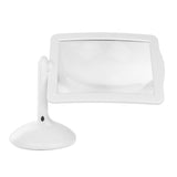 White,Desktop,Magnifier,Plastic,Magnifying,Glass,Standing,Style,Light