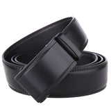 Business,Simple,Men's,Men's,Leather,Automatic,Buckle,Alloy,Buckle,Leather