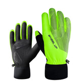 WHEEL,Gloves,Finger,Women,Velvet,Breathable,Winter,Gloves,Waterproof,Reflective,Outdoor,Cycling