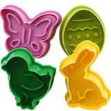 Pieces,Animal,Shape,Easter,Cookie,Decoration,Pastry,Cookies,Moulding,Baking