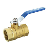 Brass,Valves,Piece,Inline,Lever,Handle,Female,Thread"