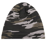 Camouflage,Winter,Velvet,Slouchy,Beanie,Casual,Earmuffs,Skull