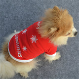 Christmas,Winter,Clothes,Pullover,Embroidered,Outfit,Coats,Costume,Puppy