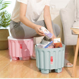 Multifunctional,Waist,Storage,Stool,Storage,Function,Smooth,Surface,Carry