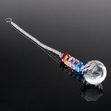 Rainbow,Pendant,Suncatcher,Crystal,Clear,Pendulum,Prisms,Decorations