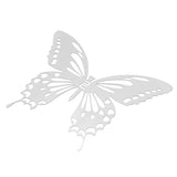 10Pcs,Stainless,Butterfly,Stickers,Silver,Mirror,Decals,Mural,Decorations