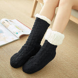 Women,Winter,Thickening,Casual,Socks,Silicone,Middle,Socks