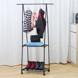 Metal,Closet,Organizer,Wardrobe,Shelves,Portable,Clothes,Storage