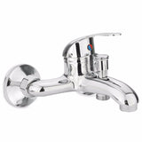 Chrome,Bathroom,Mixer,Faucet,Bathtub,Shower,Mixing,Vavle,Spout,Mount