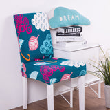 Elastic,Chair,Cover,Office,Hotel,Modern,Removable,Floral,Chair,Slipcover,Table,Chair,Furnishing,Decorations