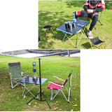 Outdoor,Aluminum,Alloy,Folding,Table,Portable,Picnic,Camping,Aluminum,Plate,Barbecue,Furniture