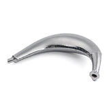 Chrome,Muffler,Exhaust,Motorized,Bicycle,Engine,Cycling,Accessories