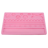 Pastry,Fondant,Decorating,Silicone,Flower,Bowknot,Mould,Embossing