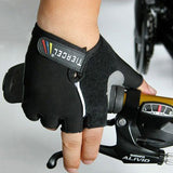 Bicycle,Finger,Black,Gloves,Mountain,Cycling,Gloves