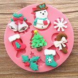 F0537,Silicone,Christmas,Fondant,Chocolate