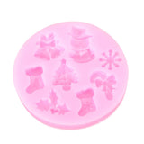 F0537,Silicone,Christmas,Fondant,Chocolate