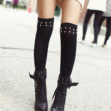 Arrival,Style,Cotton,Rivet,Stockings