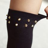 Arrival,Style,Cotton,Rivet,Stockings