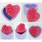 R0227,Silicone,Three,Fondant,Mould,Mould