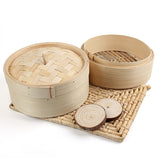 Bamboo,Steamer,Basket,Pasta,Kitchen,Steaming,Tools