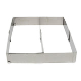 Stainless,Steel,Rectangle,Mousse,Retractable,Ovenware