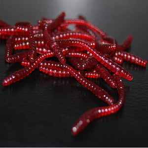 EarthWorm,Fishing,Lures,Silicone,Plastic,Worms