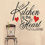 Large,Decor,Removable,Kitchen,Heart,Sticker,Decal