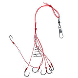 ZANLURE,6Hooks,Carbon,Steel,Fishing,Hooks,Explosion,Hooks