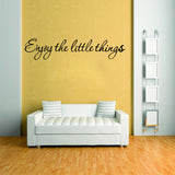 Enjoy,Little,Thing,Removable,Vinyl,Quote,Sticker,Mural