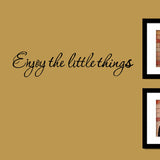 Enjoy,Little,Thing,Removable,Vinyl,Quote,Sticker,Mural