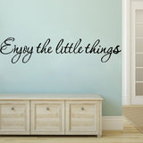 Enjoy,Little,Thing,Removable,Vinyl,Quote,Sticker,Mural