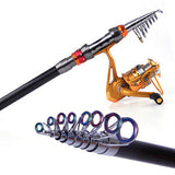 ZANLURE,Telescopic,Fishing,Carbon,Spinning,Fishing,Fishing,Tackle