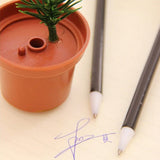 Lovely,Green,Plants,Potted,Shape,Ballpoint