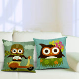 Cartoon,Print,Pillow,Office,Cushion